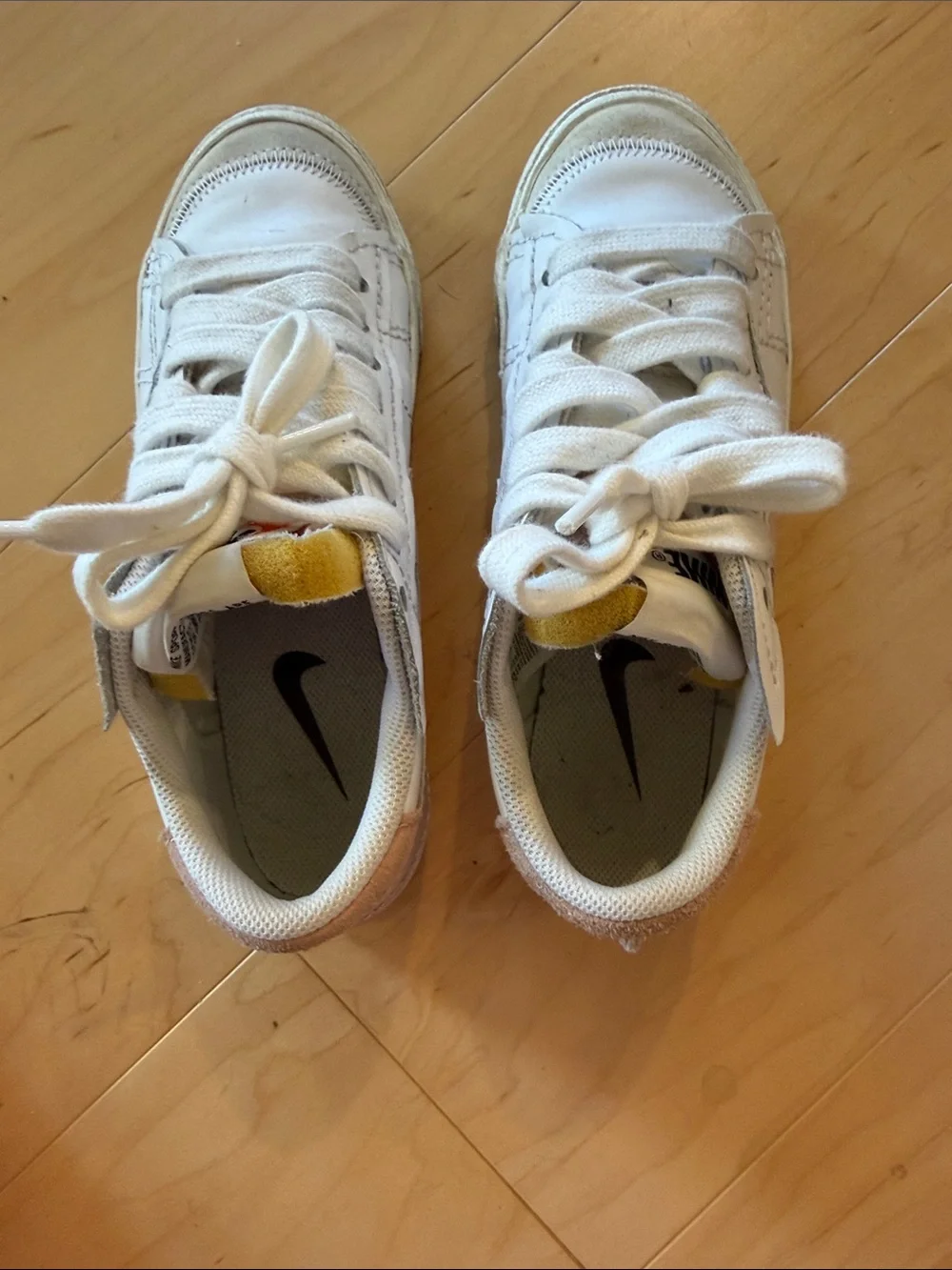 Nike women's White and Pink Blazers